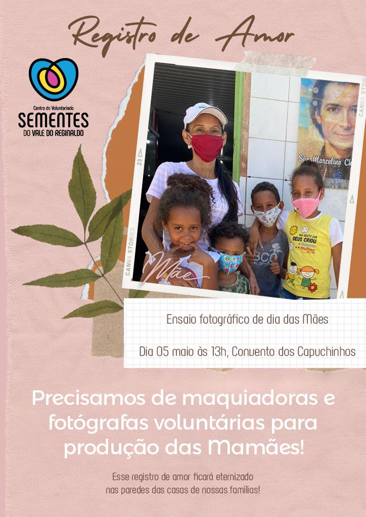 Projeto Sementes do Vale promove ação especial para levar afeto e autoestima às mães do Vale do Reginaldo