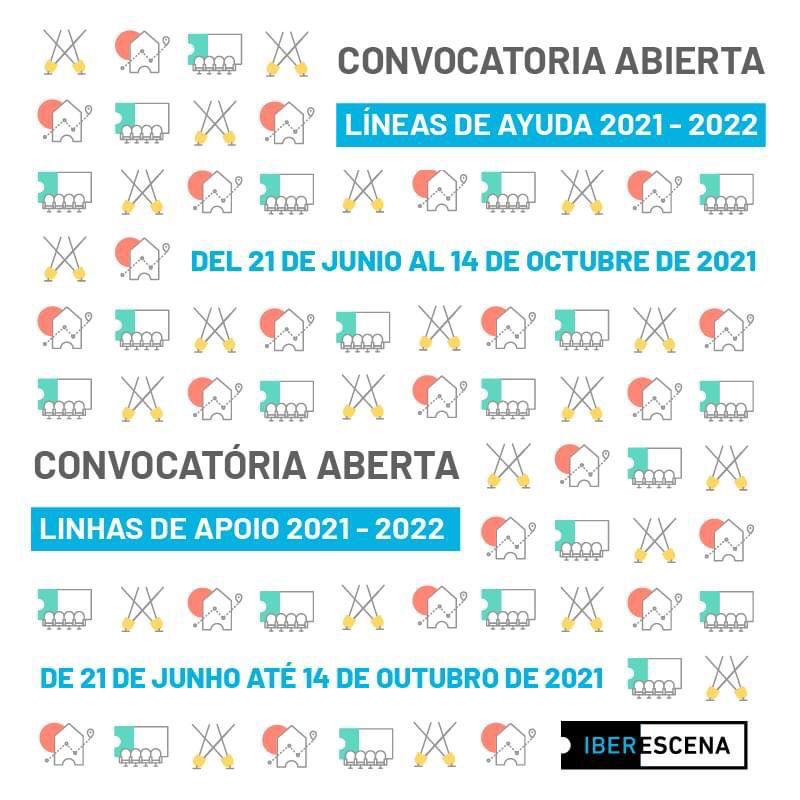 Iberescena 2021/2022: inscrições ficam abertas entre 21 de junho e 14 de outubro