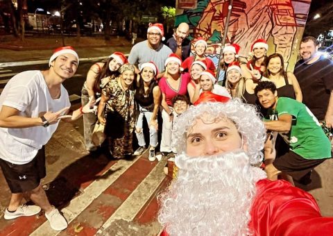 Ação Solidária de Voluntários Transforma o Natal no Minhocão, em São Paulo