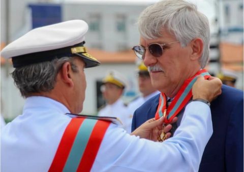 Paulo Hansen, presidente da Soamar/AL, é homenageado com a medalha da Ordem do Mérito Naval