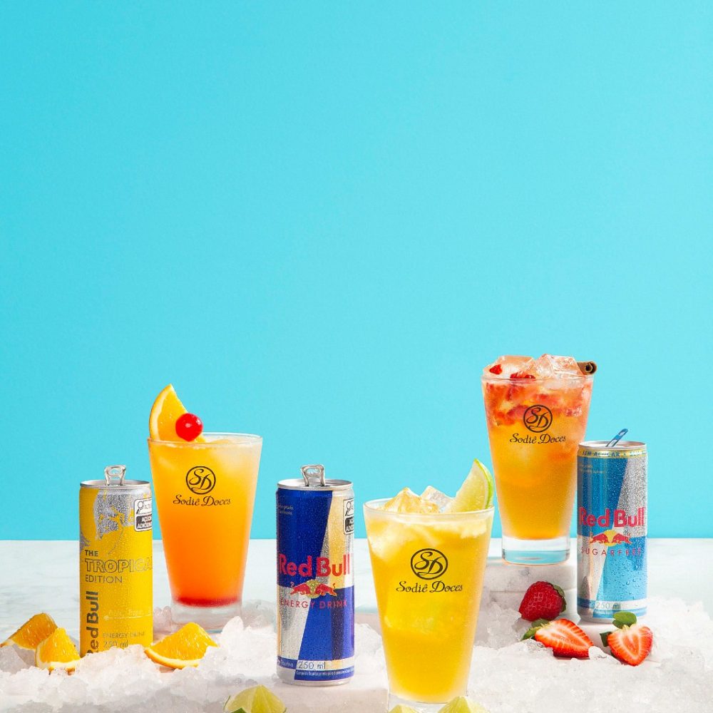 Sodiê Doces amplia cardápio com parceria Red Bull®️ e lança drinks gelados